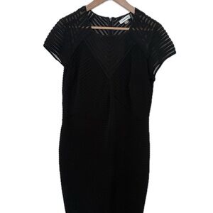 Calvin Klein Black Midi Dress